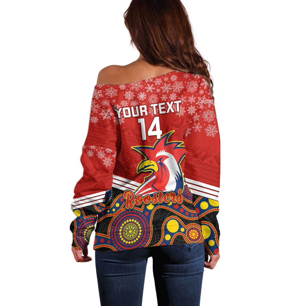custom-roosters-rugby-christmas-off-shoulder-sweater-merry-xmas-2023-mix-aboriginal-art