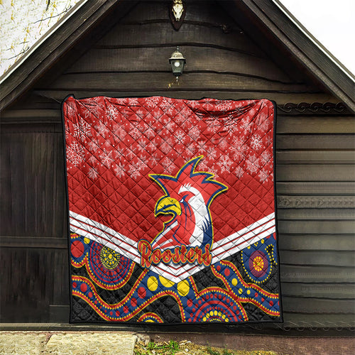 custom-roosters-rugby-christmas-quilt-merry-xmas-2023-mix-aboriginal-art