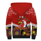 custom-roosters-rugby-christmas-sherpa-hoodie-merry-xmas-2023-mix-aboriginal-art