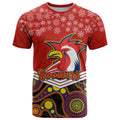 custom-roosters-rugby-christmas-t-shirt-merry-xmas-2023-mix-aboriginal-art