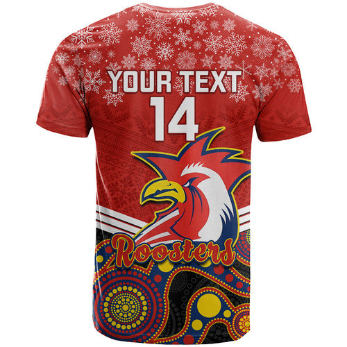 custom-roosters-rugby-christmas-t-shirt-merry-xmas-2023-mix-aboriginal-art