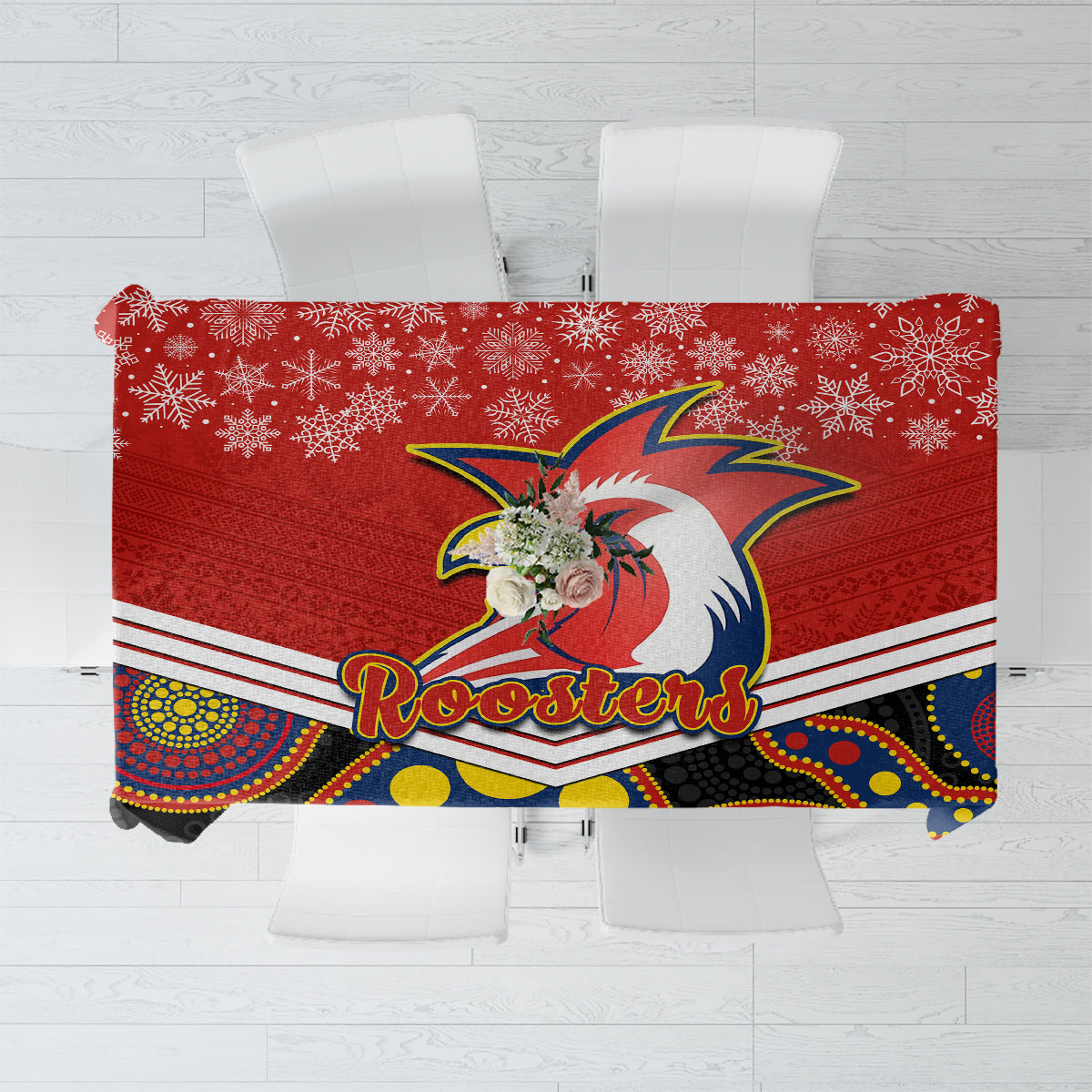 custom-roosters-rugby-christmas-tablecloth-merry-xmas-2023-mix-aboriginal-art