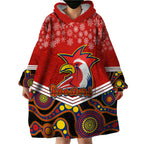 custom-roosters-rugby-christmas-wearable-blanket-hoodie-merry-xmas-2023-mix-aboriginal-art