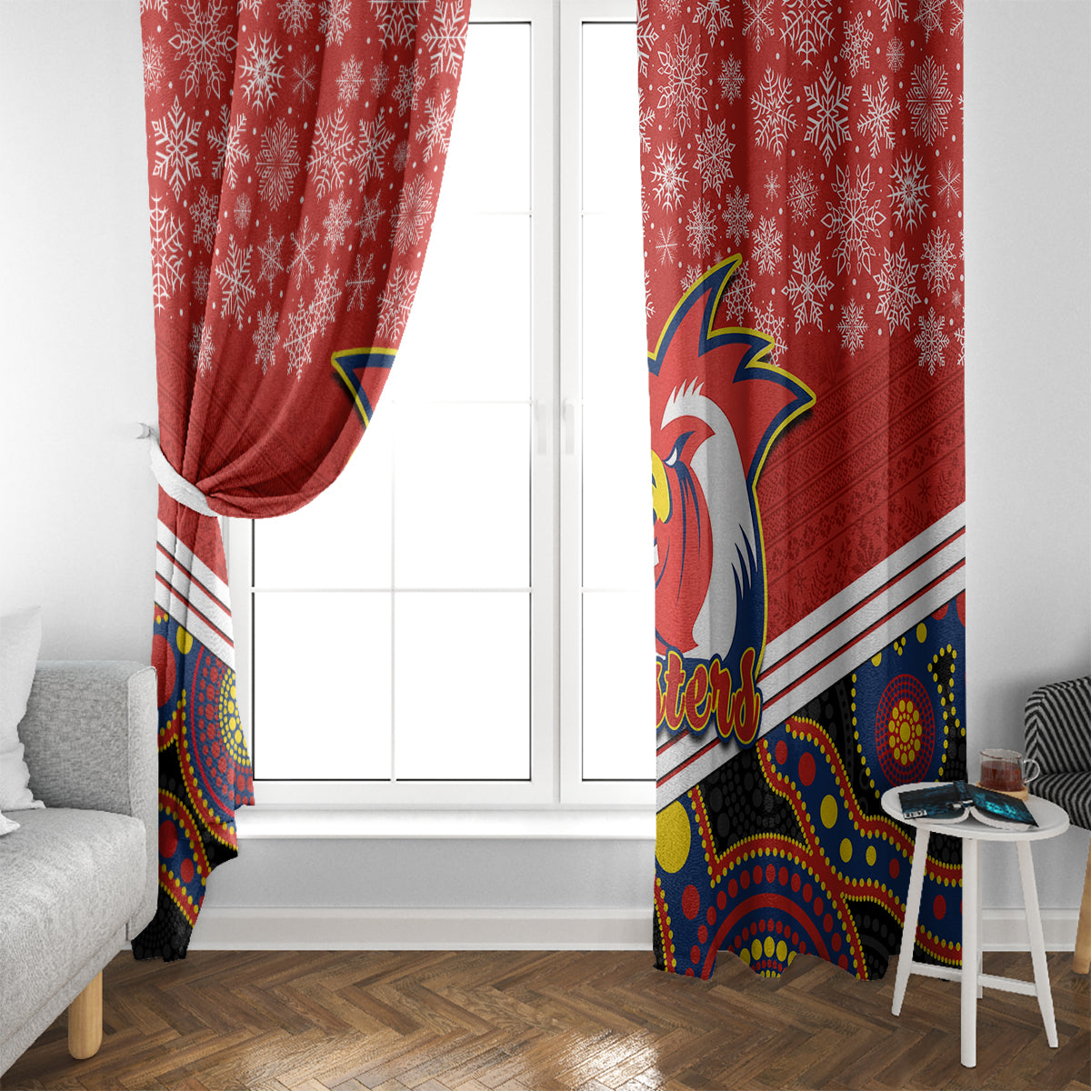 custom-roosters-rugby-christmas-window-curtain-merry-xmas-2023-mix-aboriginal-art