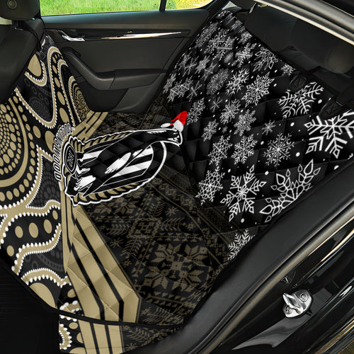 custom-collingwood-football-christmas-back-car-seat-cover-merry-xmas-2023-mix-aboriginal-art