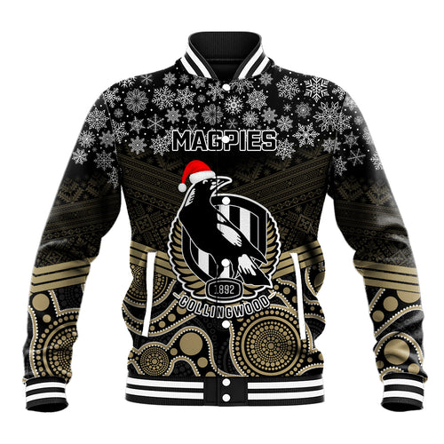 custom-collingwood-football-christmas-baseball-jacket-merry-xmas-2023-mix-aboriginal-art