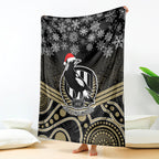 custom-collingwood-football-christmas-blanket-merry-xmas-2023-mix-aboriginal-art