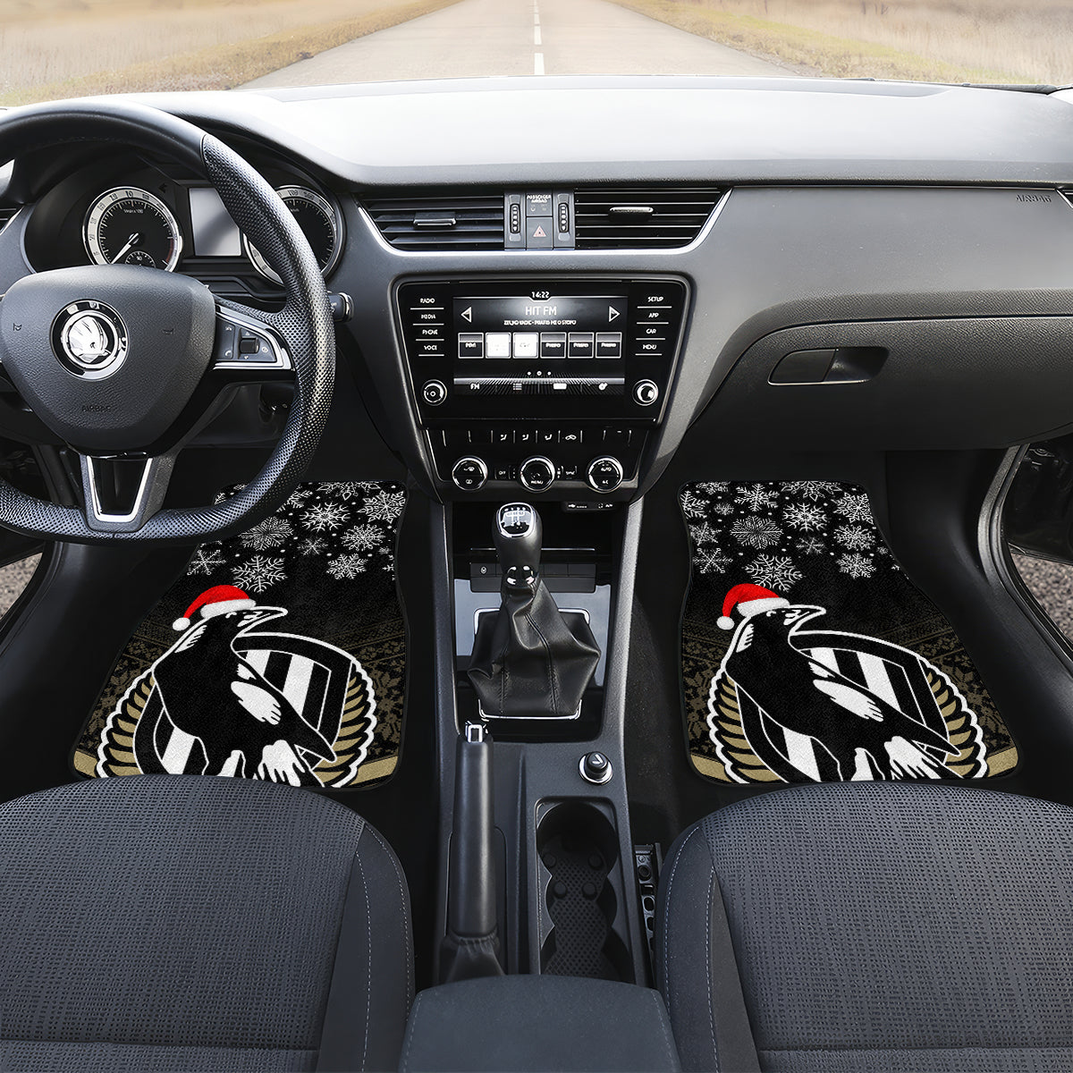 custom-collingwood-football-christmas-car-mats-merry-xmas-2023-mix-aboriginal-art