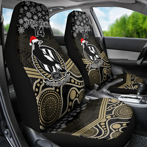custom-collingwood-football-christmas-car-seat-cover-merry-xmas-2023-mix-aboriginal-art