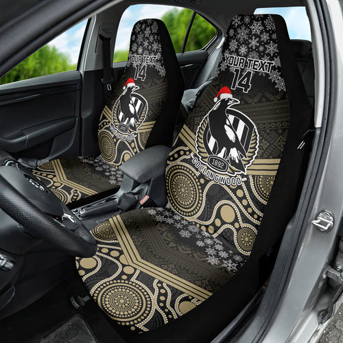 custom-collingwood-football-christmas-car-seat-cover-merry-xmas-2023-mix-aboriginal-art