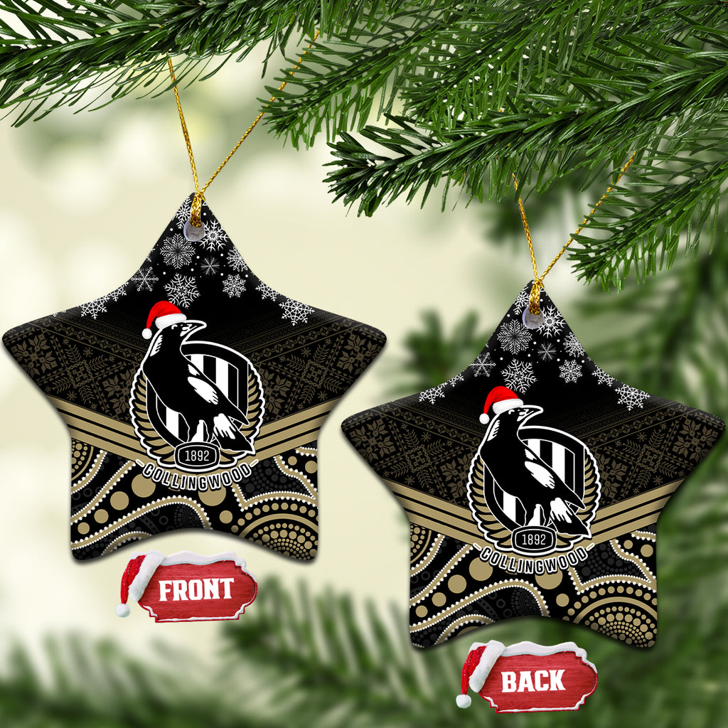 collingwood-football-christmas-ceramic-ornament-merry-xmas-2023-mix-aboriginal-art