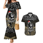 custom-collingwood-football-christmas-couples-matching-mermaid-dress-and-hawaiian-shirt-merry-xmas-2023-mix-aboriginal-art