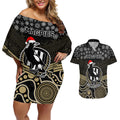 custom-collingwood-football-christmas-couples-matching-off-shoulder-short-dress-and-hawaiian-shirt-merry-xmas-2023-mix-aboriginal-art