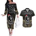 custom-collingwood-football-christmas-couples-matching-off-the-shoulder-long-sleeve-dress-and-hawaiian-shirt-merry-xmas-2023-mix-aboriginal-art