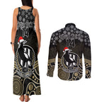 custom-collingwood-football-christmas-couples-matching-tank-maxi-dress-and-long-sleeve-button-shirt-merry-xmas-2023-mix-aboriginal-art