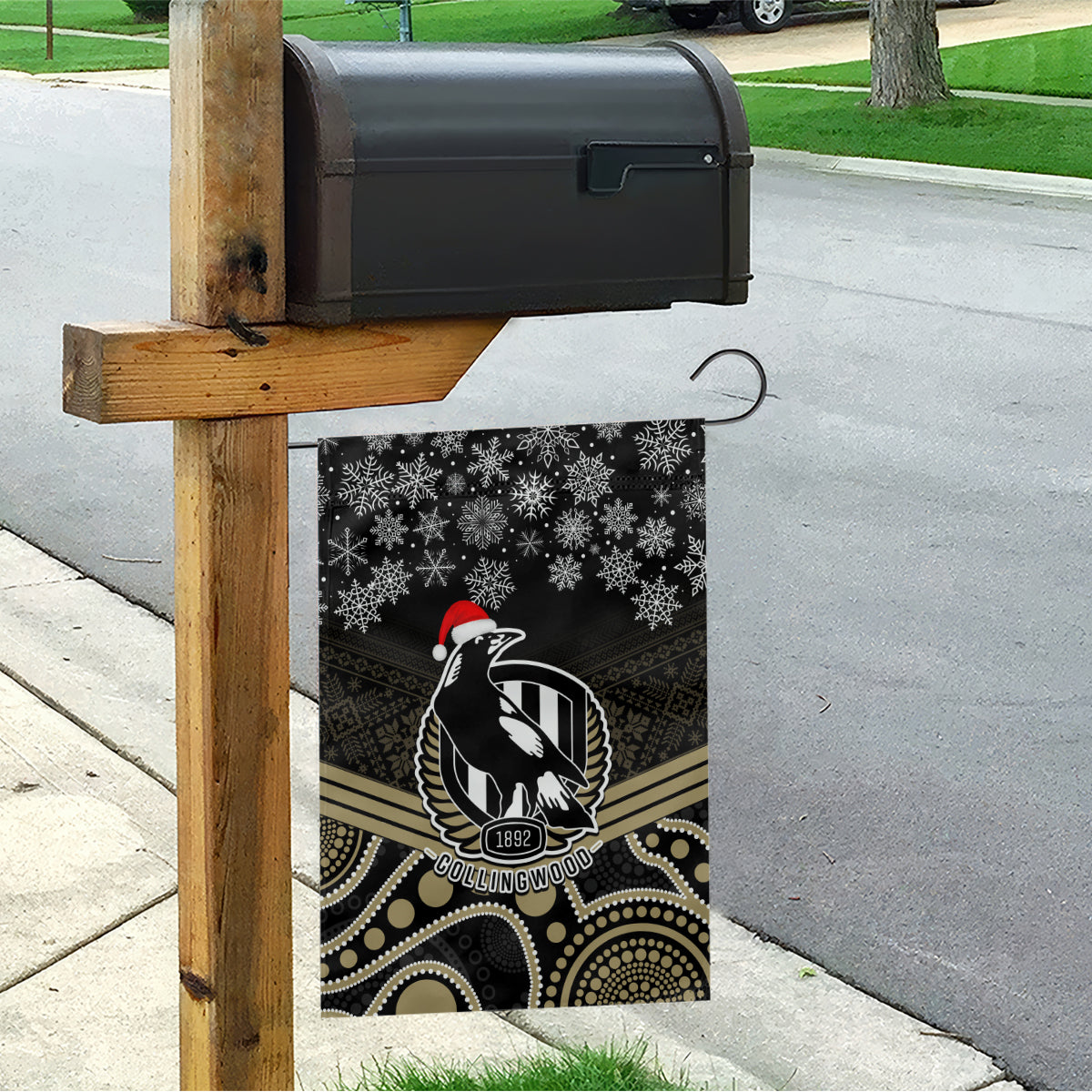 custom-collingwood-football-christmas-garden-flag-merry-xmas-2023-mix-aboriginal-art