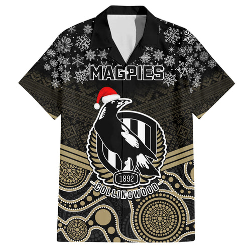 custom-collingwood-football-christmas-hawaiian-shirt-merry-xmas-2023-mix-aboriginal-art