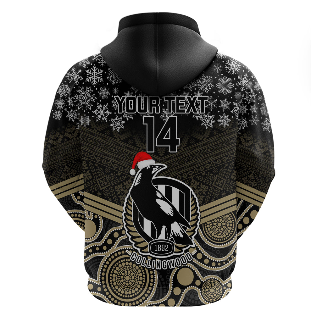 custom-collingwood-football-christmas-hoodie-merry-xmas-2023-mix-aboriginal-art