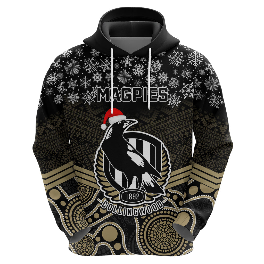 custom-collingwood-football-christmas-hoodie-merry-xmas-2023-mix-aboriginal-art