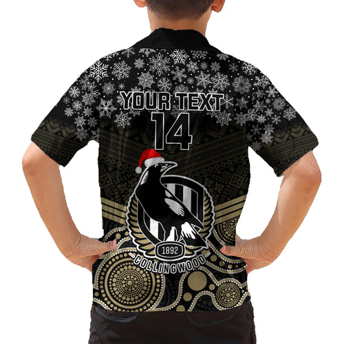 custom-collingwood-football-christmas-kid-hawaiian-shirt-merry-xmas-2023-mix-aboriginal-art