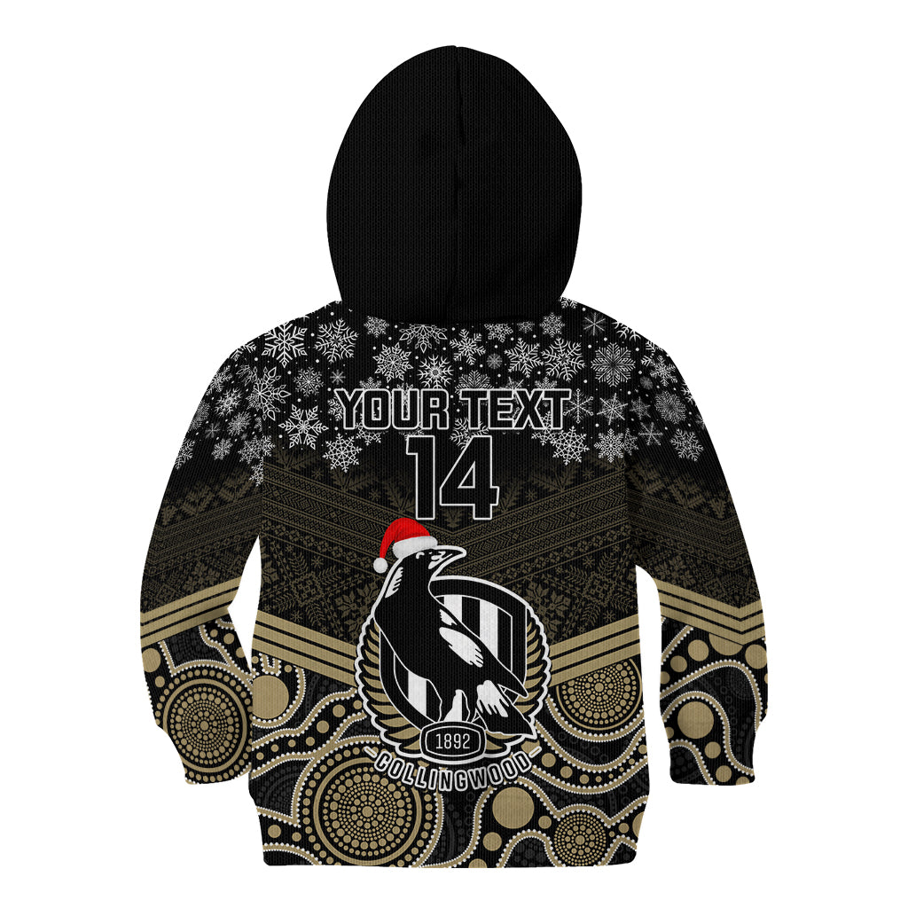 custom-collingwood-football-christmas-kid-hoodie-merry-xmas-2023-mix-aboriginal-art