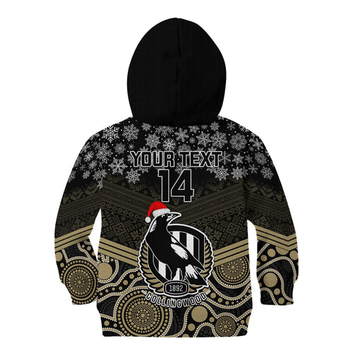 custom-collingwood-football-christmas-kid-hoodie-merry-xmas-2023-mix-aboriginal-art