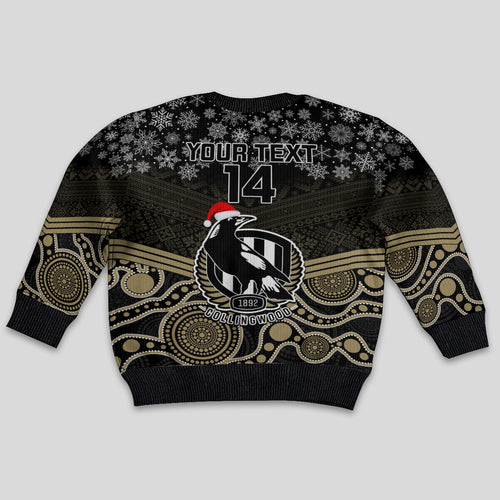 custom-collingwood-football-christmas-kid-ugly-christmas-sweater-merry-xmas-2023-mix-aboriginal-art