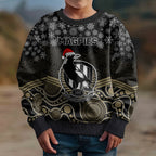 custom-collingwood-football-christmas-kid-ugly-christmas-sweater-merry-xmas-2023-mix-aboriginal-art