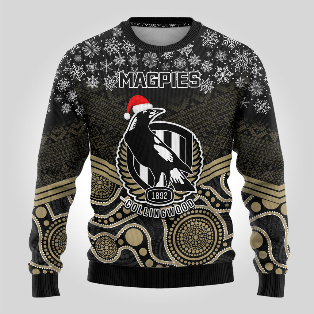 custom-collingwood-football-christmas-ugly-christmas-sweater-merry-xmas-2023-mix-aboriginal-art