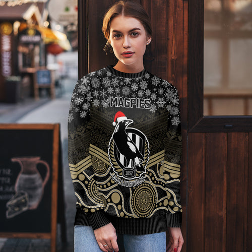 custom-collingwood-football-christmas-ugly-christmas-sweater-merry-xmas-2023-mix-aboriginal-art