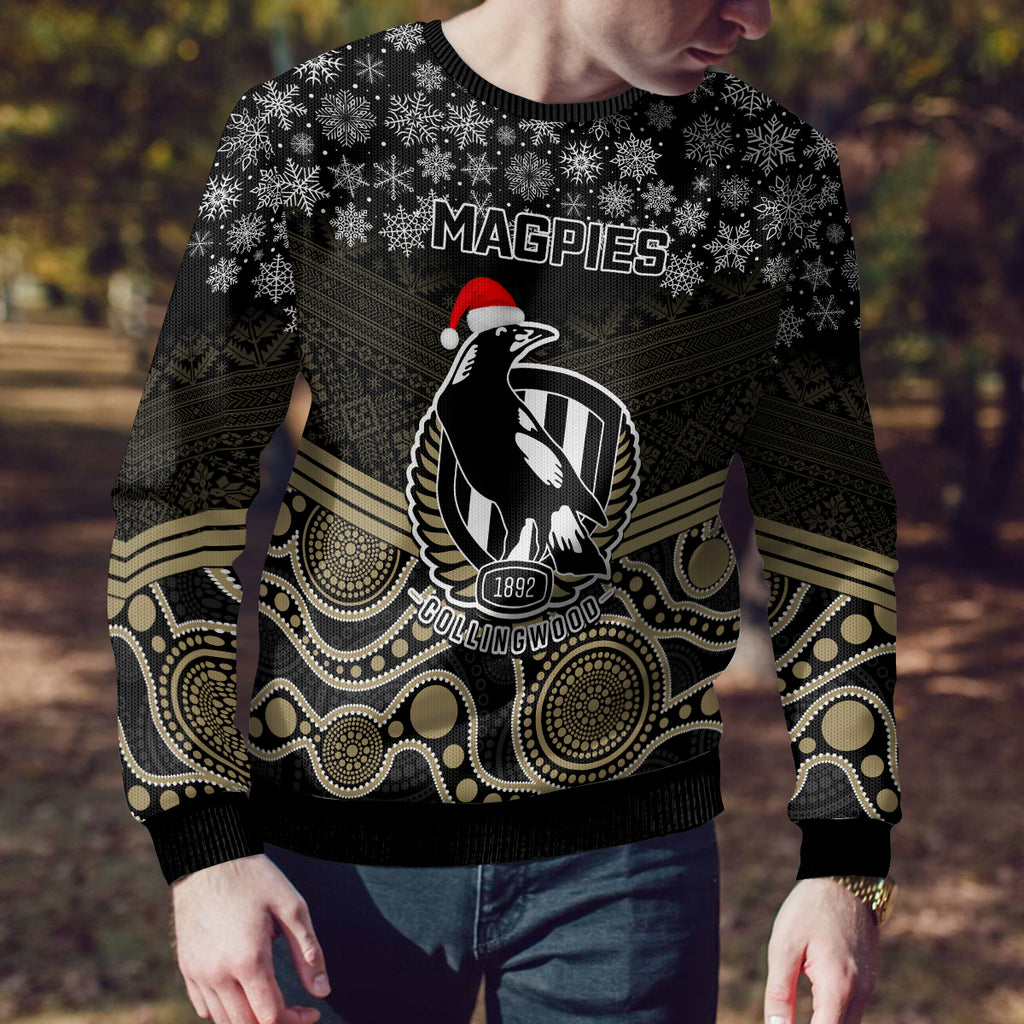 custom-collingwood-football-christmas-ugly-christmas-sweater-merry-xmas-2023-mix-aboriginal-art