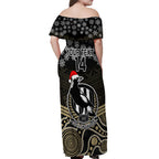 custom-collingwood-football-christmas-off-shoulder-maxi-dress-merry-xmas-2023-mix-aboriginal-art