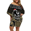 custom-collingwood-football-christmas-off-shoulder-short-dress-merry-xmas-2023-mix-aboriginal-art