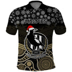 custom-collingwood-football-christmas-polo-shirt-merry-xmas-2023-mix-aboriginal-art