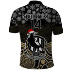custom-collingwood-football-christmas-polo-shirt-merry-xmas-2023-mix-aboriginal-art
