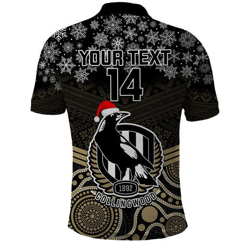 custom-collingwood-football-christmas-polo-shirt-merry-xmas-2023-mix-aboriginal-art
