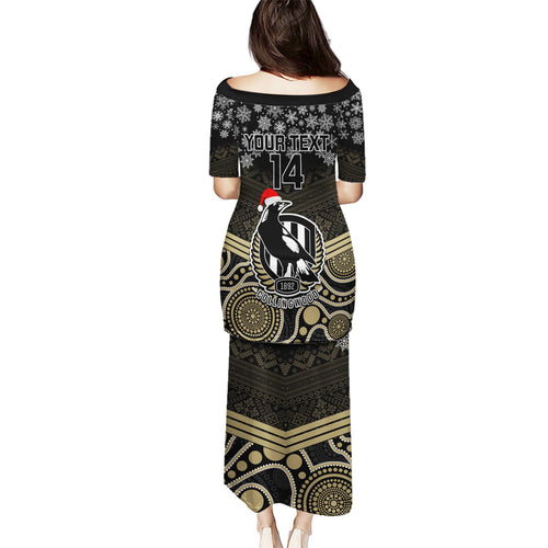 custom-collingwood-football-christmas-puletasi-merry-xmas-2023-mix-aboriginal-art