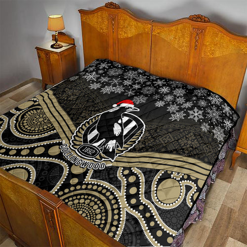 custom-collingwood-football-christmas-quilt-merry-xmas-2023-mix-aboriginal-art