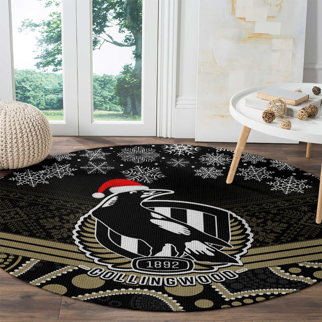 custom-collingwood-football-christmas-round-carpet-merry-xmas-2023-mix-aboriginal-art