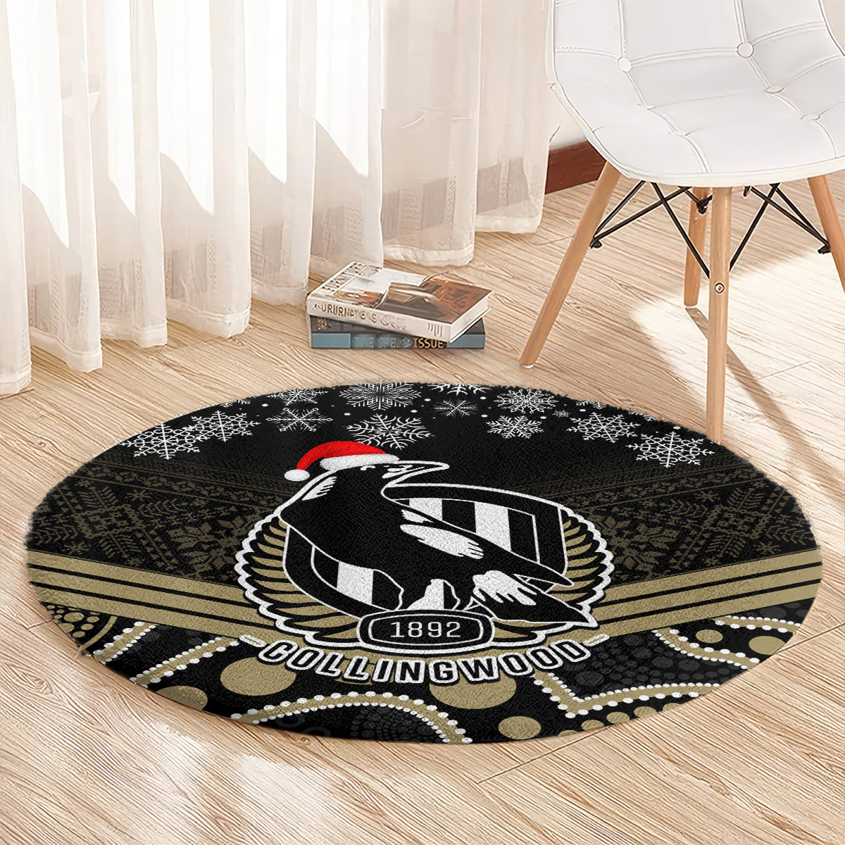custom-collingwood-football-christmas-round-carpet-merry-xmas-2023-mix-aboriginal-art