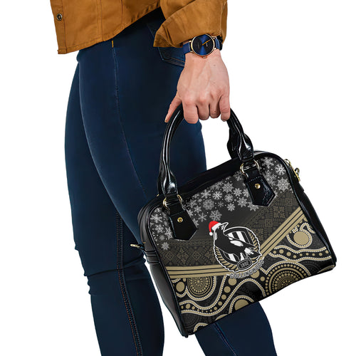 custom-collingwood-football-christmas-shoulder-handbag-merry-xmas-2023-mix-aboriginal-art