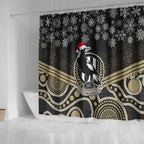 custom-collingwood-football-christmas-shower-curtain-merry-xmas-2023-mix-aboriginal-art