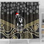 custom-collingwood-football-christmas-shower-curtain-merry-xmas-2023-mix-aboriginal-art