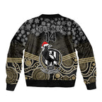 custom-collingwood-football-christmas-sleeve-zip-bomber-jacket-merry-xmas-2023-mix-aboriginal-art