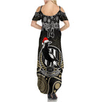custom-collingwood-football-christmas-summer-maxi-dress-merry-xmas-2023-mix-aboriginal-art
