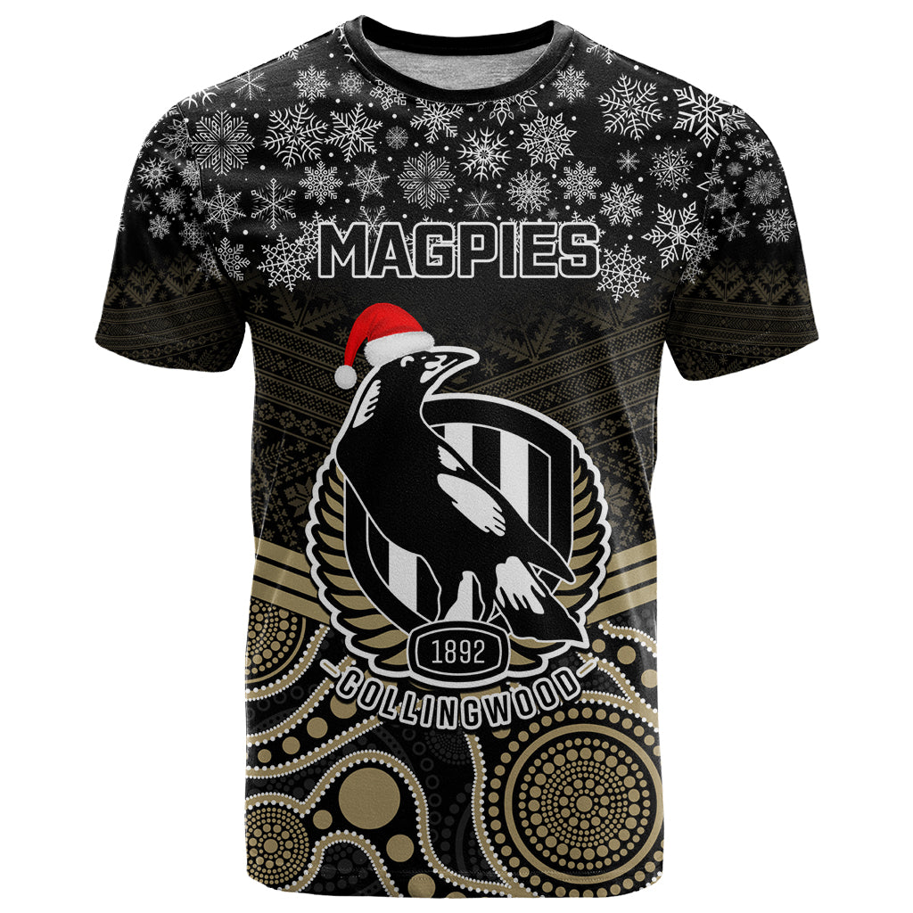 custom-collingwood-football-christmas-t-shirt-merry-xmas-2023-mix-aboriginal-art