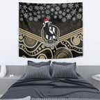 custom-collingwood-football-christmas-tapestry-merry-xmas-2023-mix-aboriginal-art