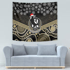 custom-collingwood-football-christmas-tapestry-merry-xmas-2023-mix-aboriginal-art