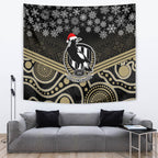 custom-collingwood-football-christmas-tapestry-merry-xmas-2023-mix-aboriginal-art