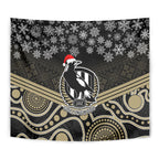 custom-collingwood-football-christmas-tapestry-merry-xmas-2023-mix-aboriginal-art